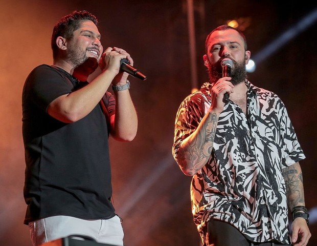 Jorge e Mateus no palco