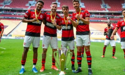 Jogadores do Flamengo