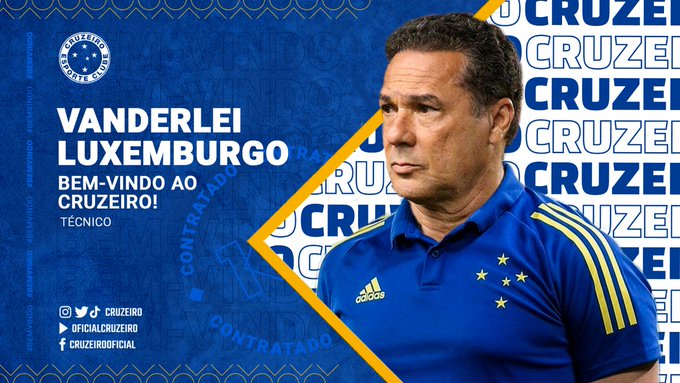 Vanderlei Luxemburgo está de volta ao Cruzeiro