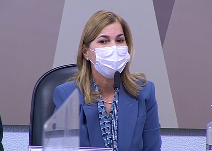 Mayra Pinheiro, secretária de Gestão e Trabalho do Ministério da Saúde