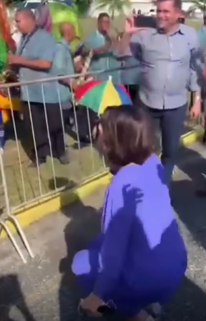 Michelle Bolsonaro dançando Frevo