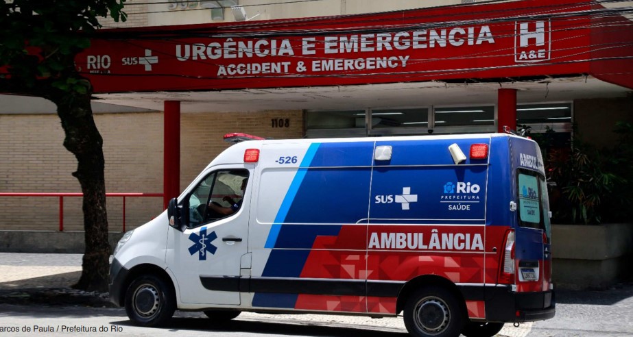 Novas ambulâncias do SUS no Rio