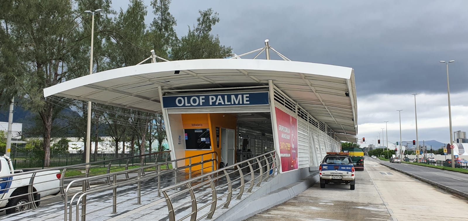 estação de BRT Olof Palme