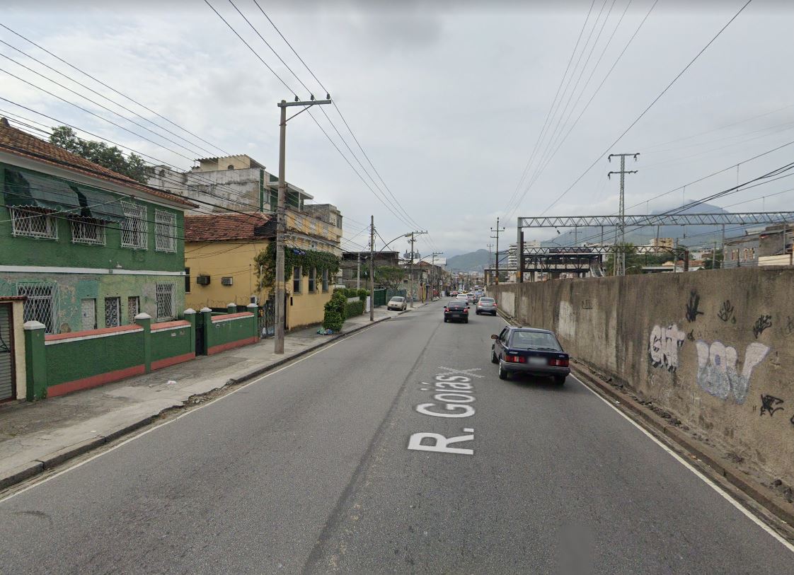 Rua Goiás, na Zona Norte do Rio