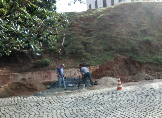 trabalhadores na rua