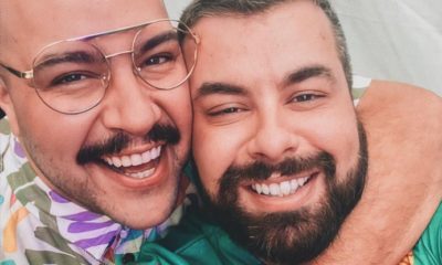 Tiago Abravanel e o marido Fernando Poli