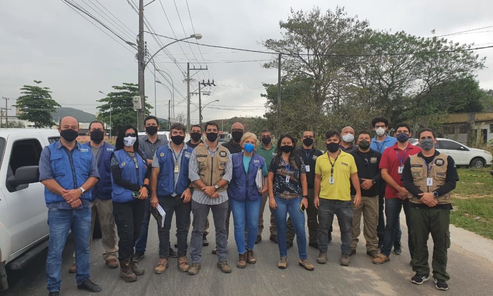 Seas e Inea combatem despejo irregular de resíduos no Rio Guandu