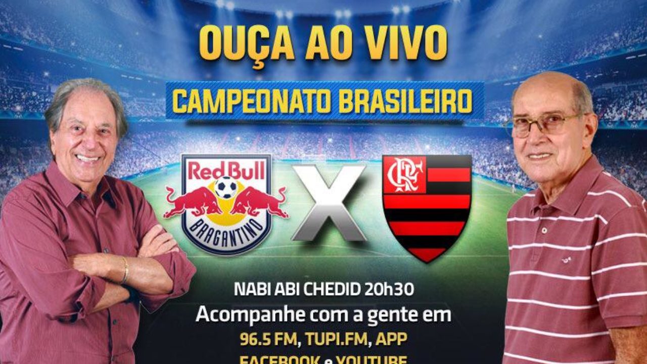 Campeonato Brasileiro  Flamengo x RB Bragantino - AO VIVO 