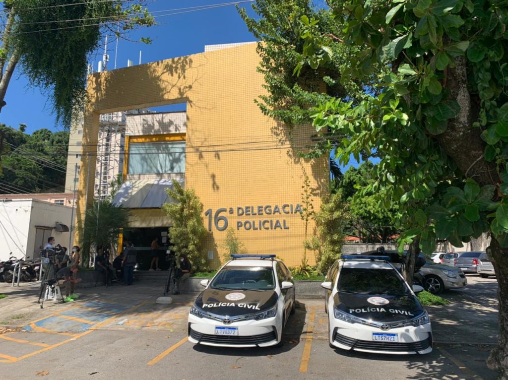 Fachada da Delegacia de Polícia da Barra da Tijuca