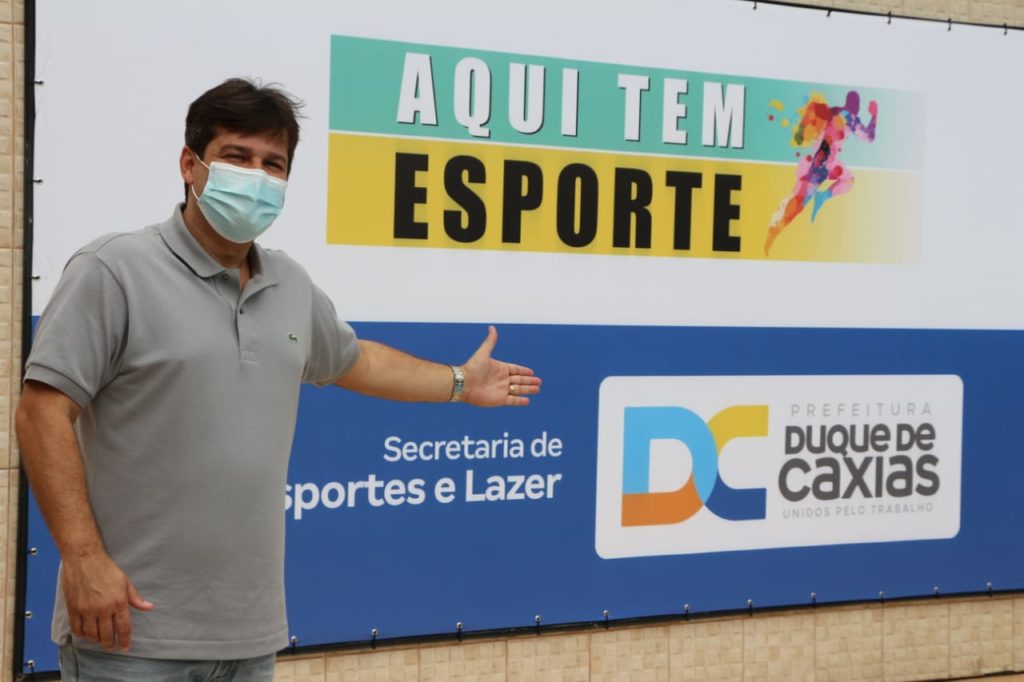 Secretário de Esportes inaugura novo polo esportivo