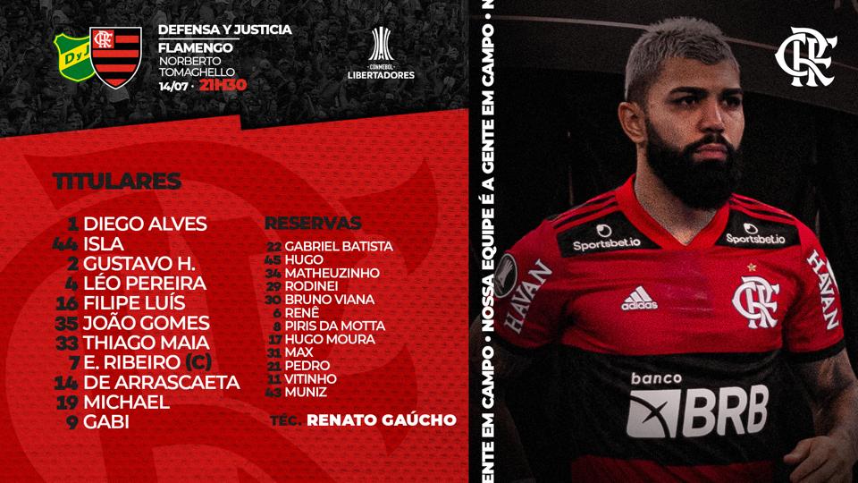Michael é a novidade no time do Flamengo