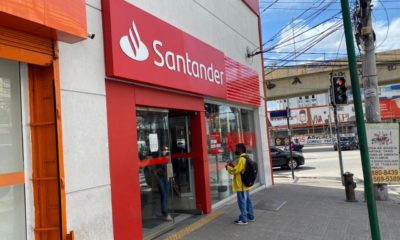 Na imagem, banco Santander em Ramos