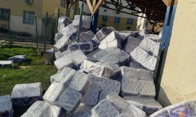 Carreta com papel higiênico é roubada em Barros Filho