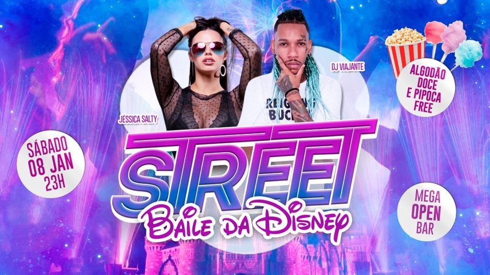 baile da disney street lapa