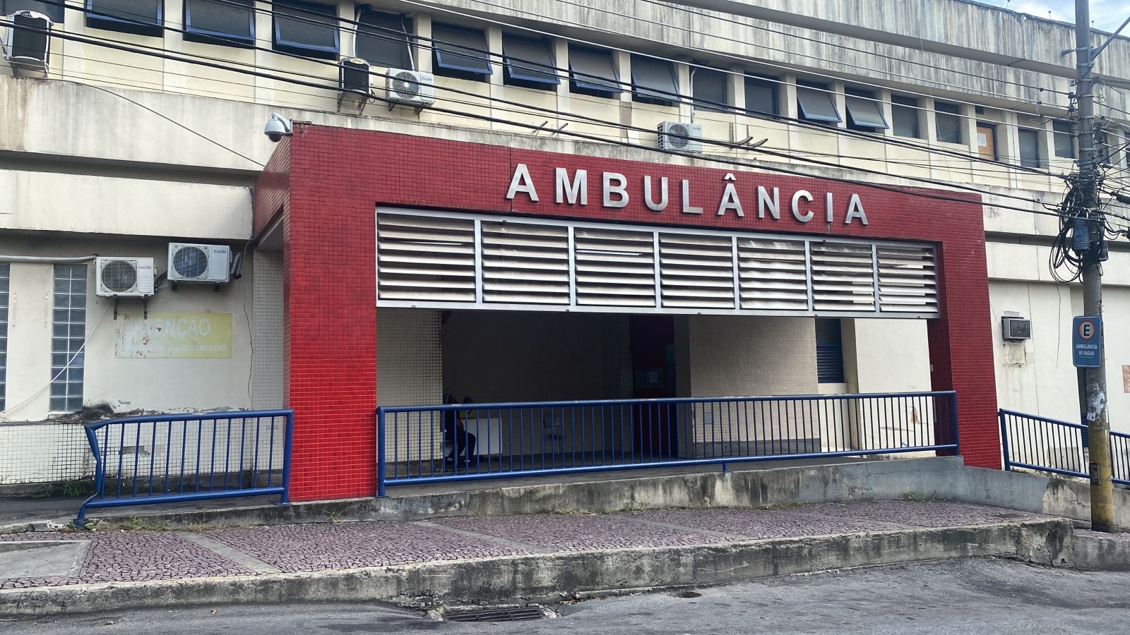 Hospital Getúlio Vargas, na Penha, na Zona Norte do Rio