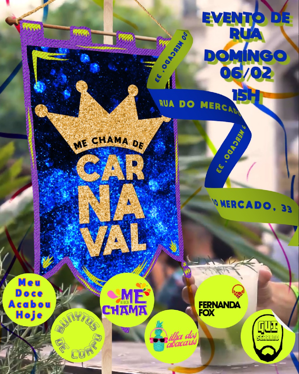 me chama de carnaval