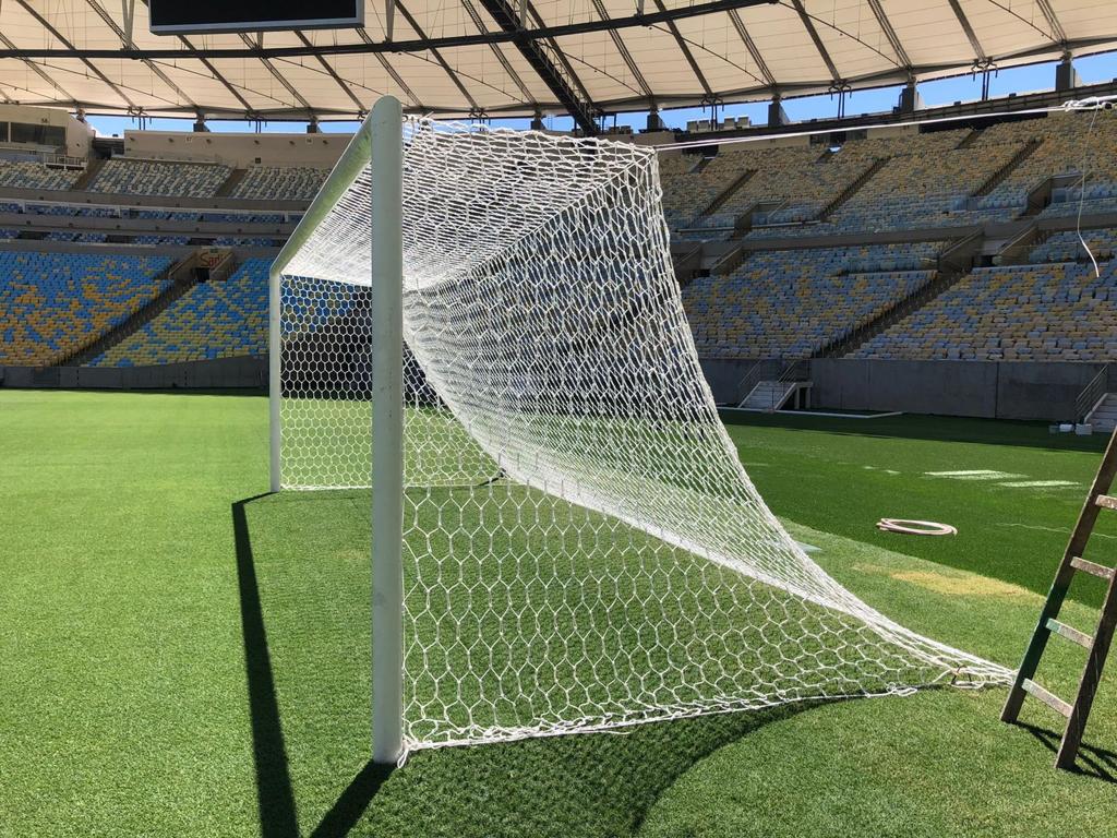 Maracanã voltará a ter rede "véu de noiva" depois de quase 9 anos