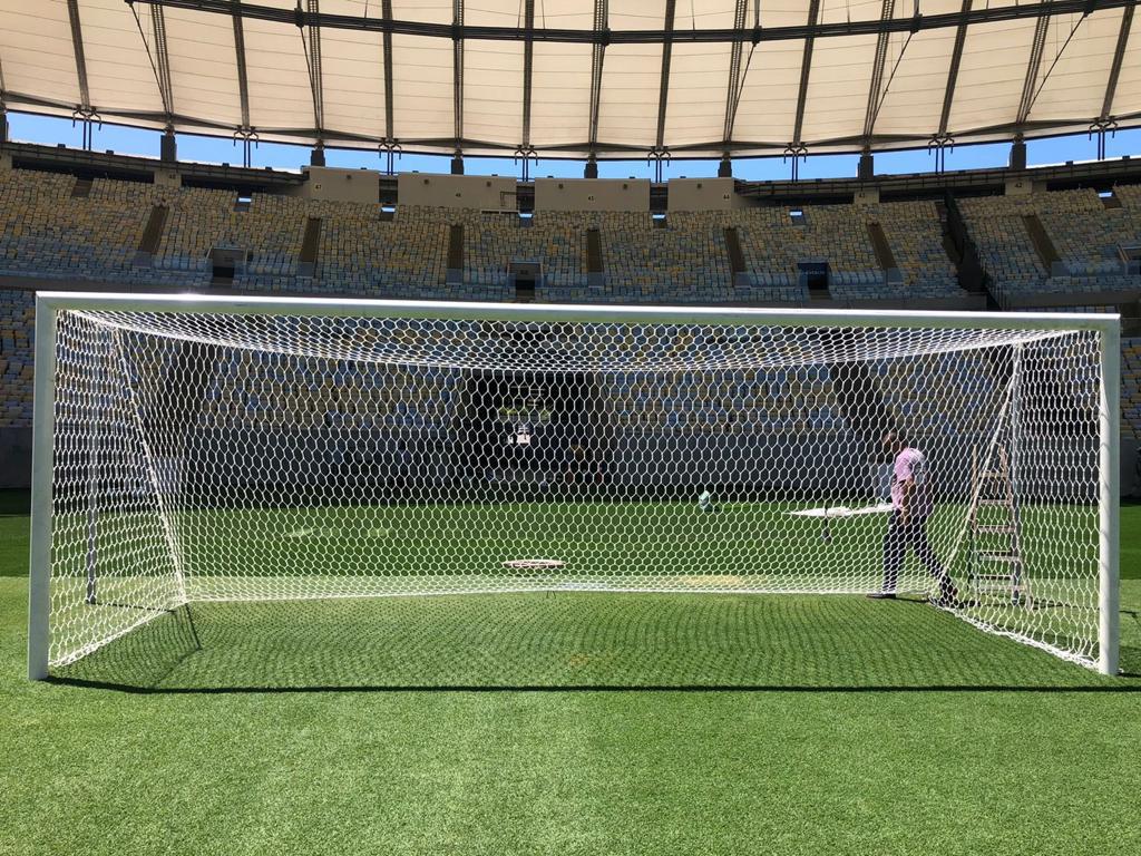 Maracanã voltará a ter rede "véu de noiva" depois de quase 9 anos