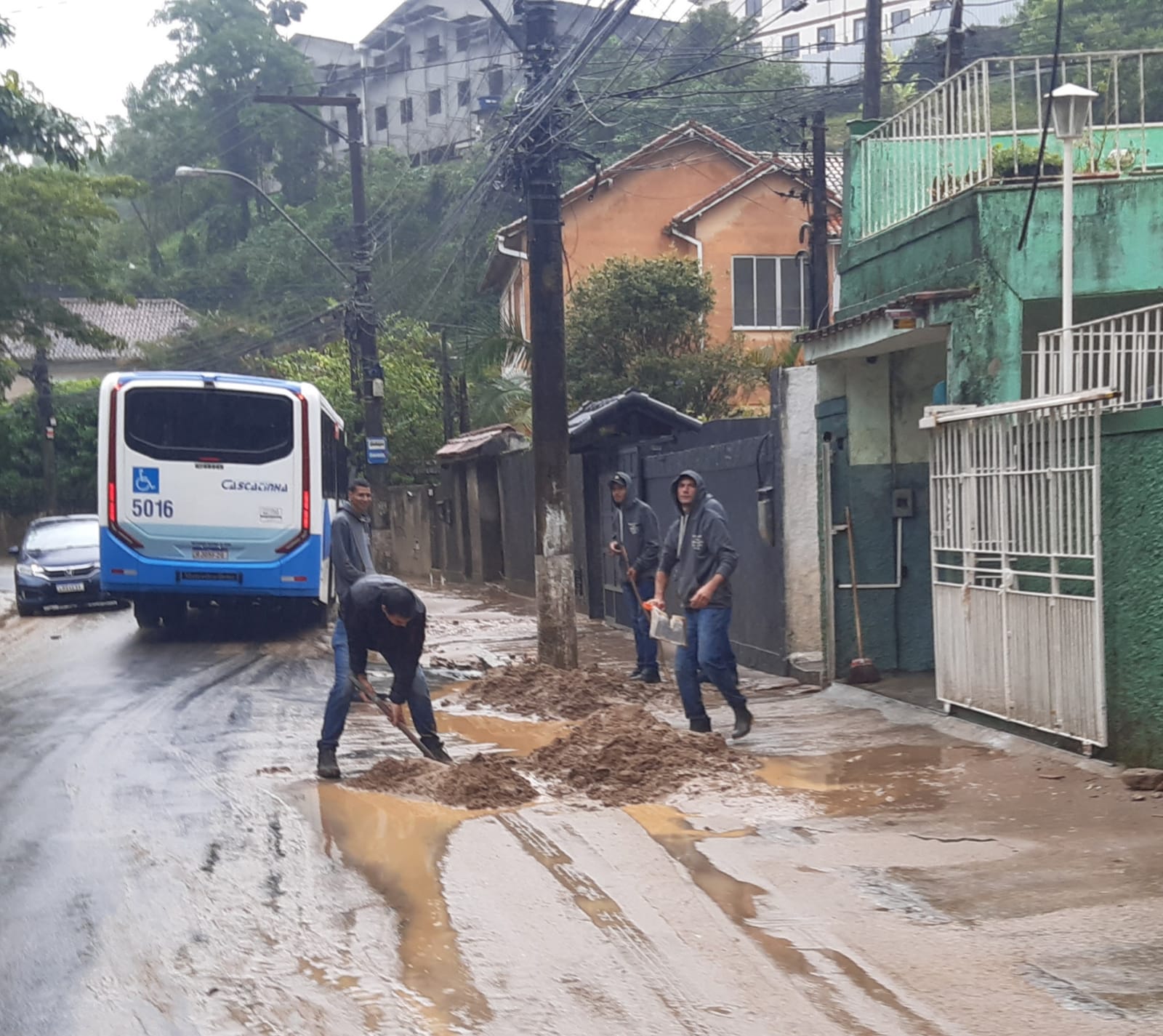 Chuva em Petrópolis