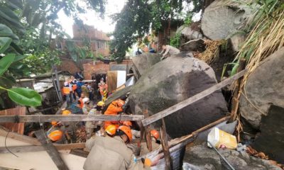 Jovem que ficou preso em rocha no morro do Quieto não corre risco de amputação