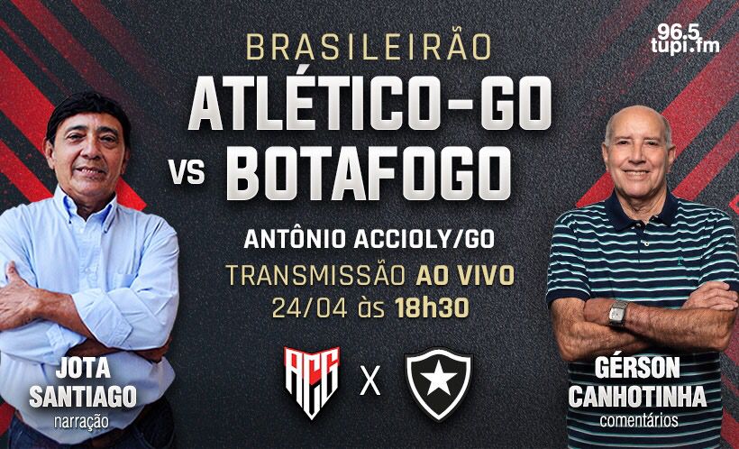 Transmissão ao vivo de Atlético-GO x Vasco pelo Brasileirão