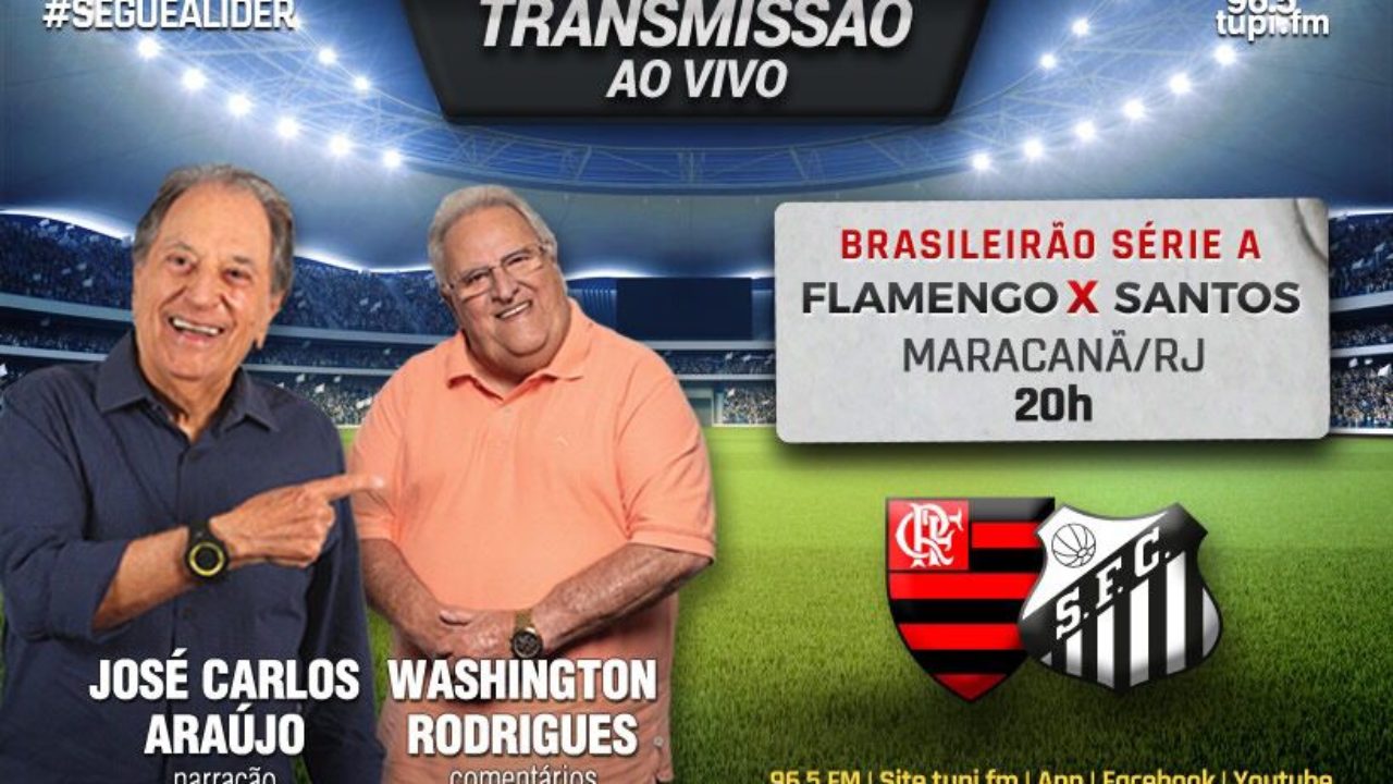 Flamengo x Santos AO VIVO  Campeonato Brasileiro 
