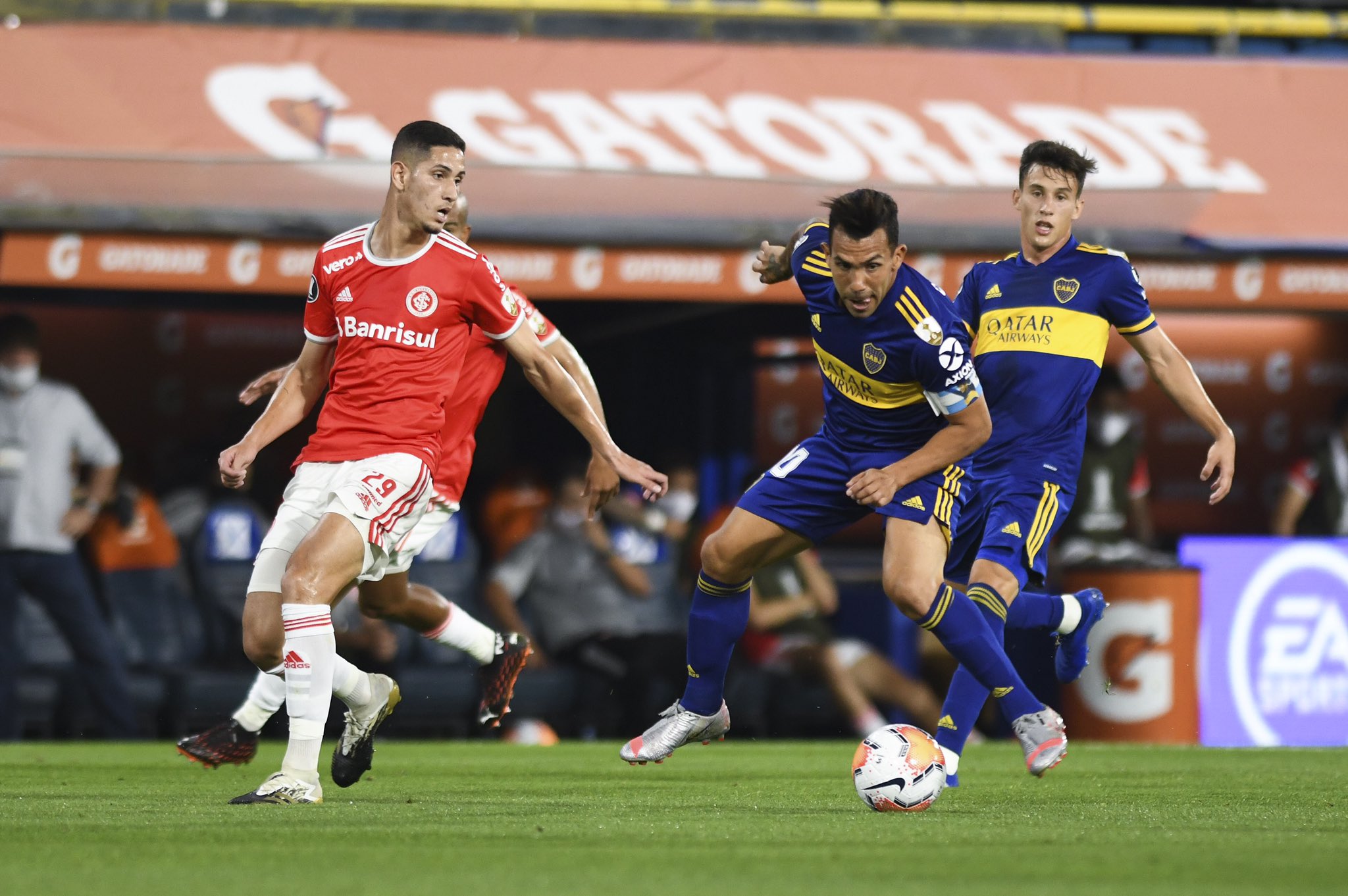 Internacional é eliminado pelo Boca Juniors nos pênaltis pela Libertadores