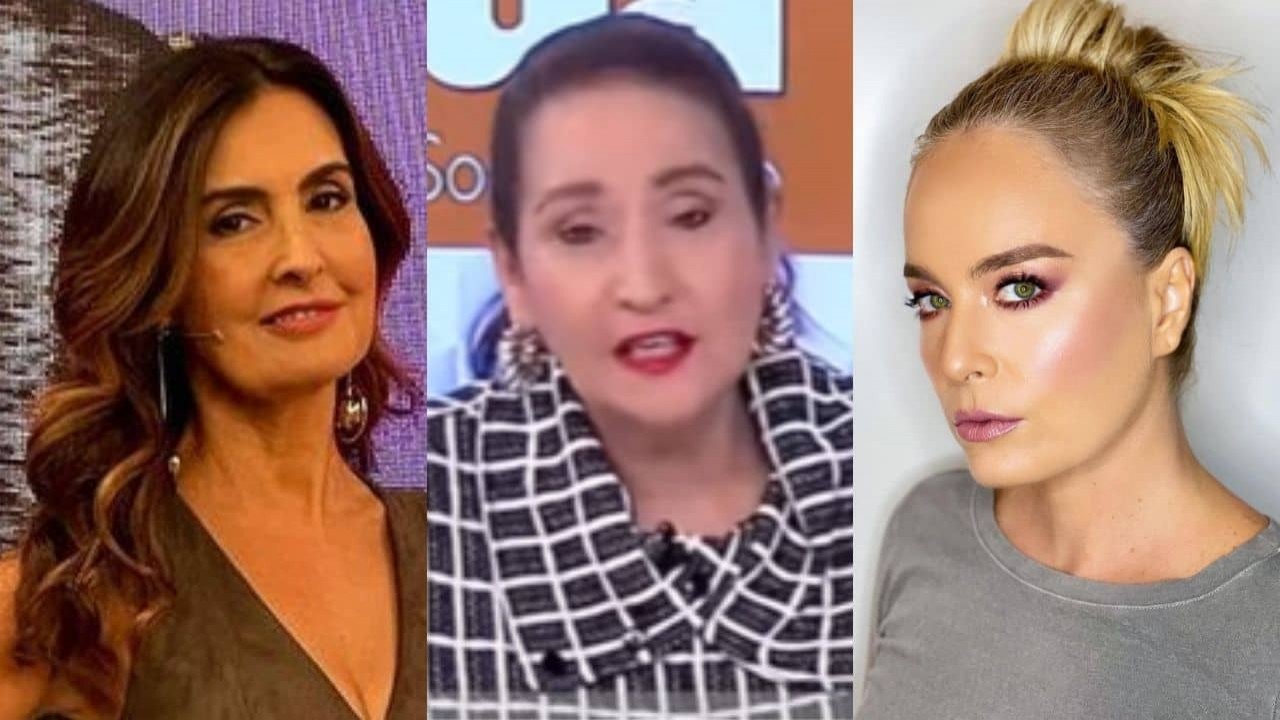 Fátima Bernardes, Sônia Abrão e Angélica