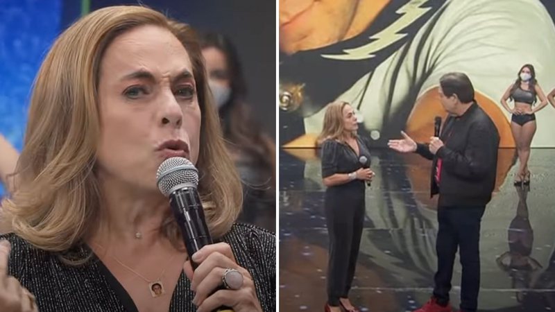 Cissa Guimarães no Faustão na Band