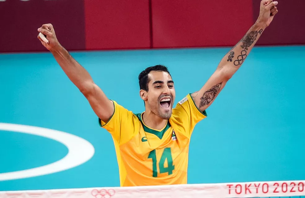 Douglas anuncia aposentadoria da Seleção Brasileira masculina de vôlei