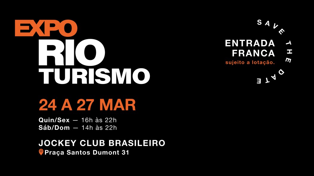 Jockey Club recebe o 'Expo Rio', maior evento de turismo do estado, com  entrada franca - Super Rádio Tupi