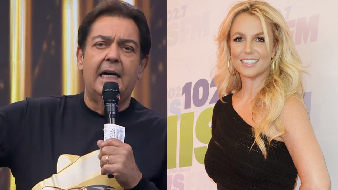 Faustão e Britney Spears