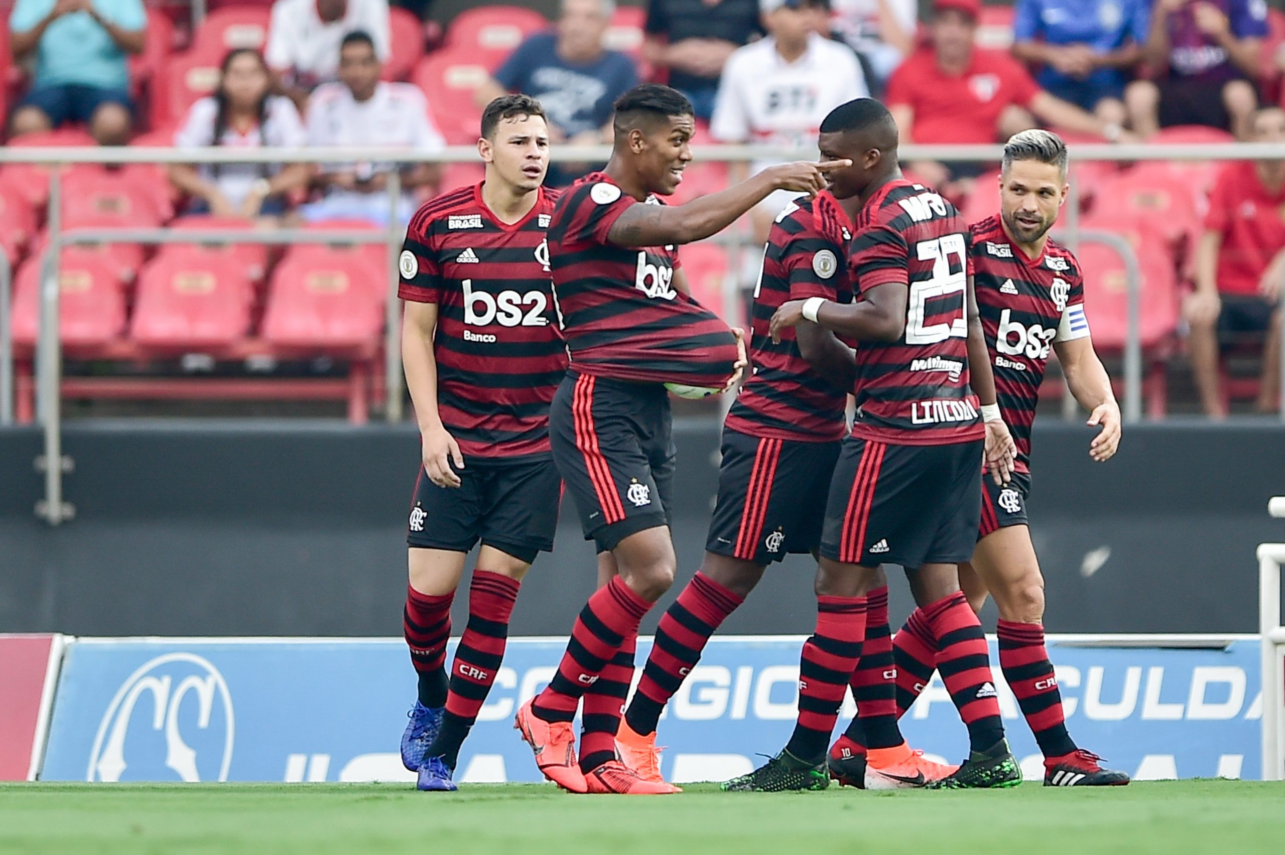 jogadores do flamengo