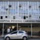 Entrada do Hospital Federal Cardoso Fontes, em Jacarepaguá