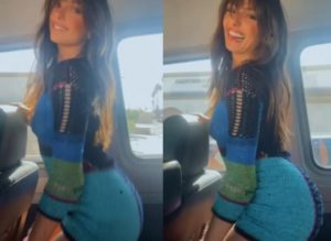 Isis Valverde Ostenta Rebolado Em Van A Caminho Do Coachella Super