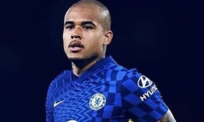 Kenedy com a camisa do Chelsea