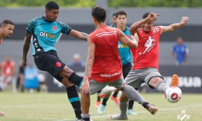 Vasco faz jogo-treino com time do Saferj